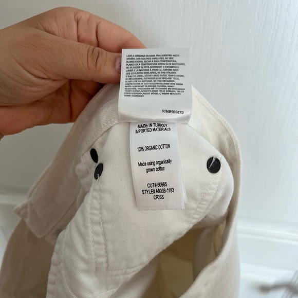 AGOLDE CRISS CROSS SHORTS - Picture 4 of 4